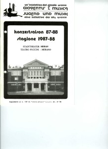 kONZERTKALENDER 87-88